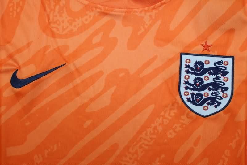 England Soccer Jersey Goalkeeper Orange Replica 2024