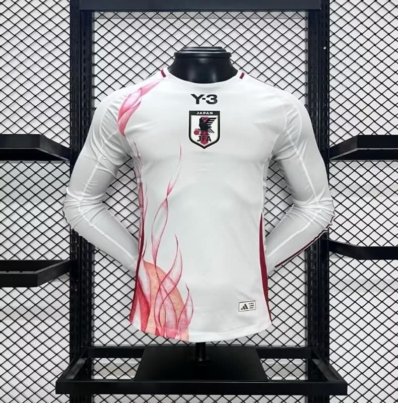 Japan Soccer Jersey Away Long Sleeve (Player) 2024