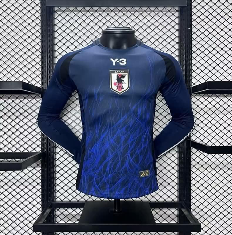 Japan Soccer Jersey Home Long Sleeve (Player) 2024