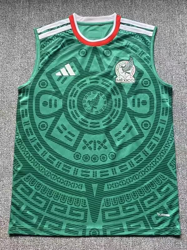 AAA Quality Mexico 25/26 Training Vest Soccer Jersey AAA Quality Mexico 25/26 Training Vest Soccer Jersey