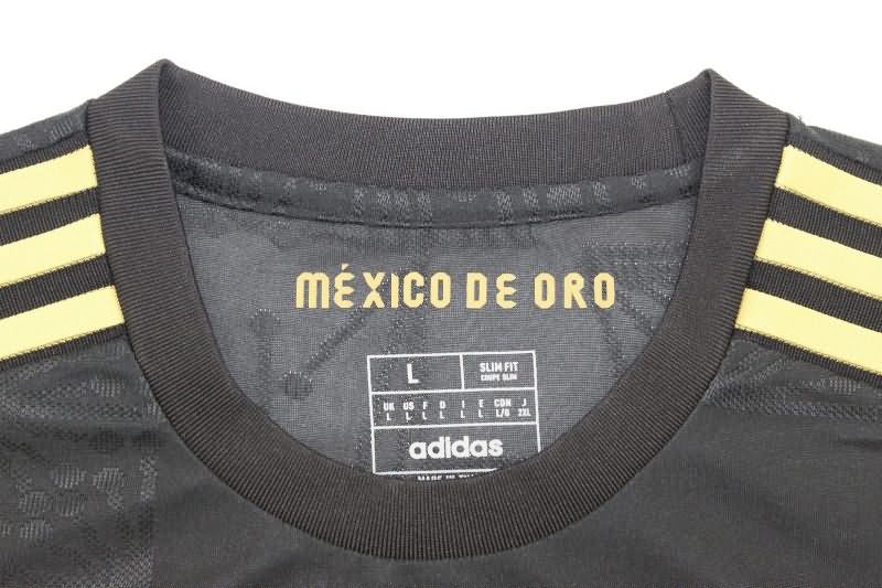 AAA Quality Mexico 2025 Gold Cup Black Soccer Jersey (Player)