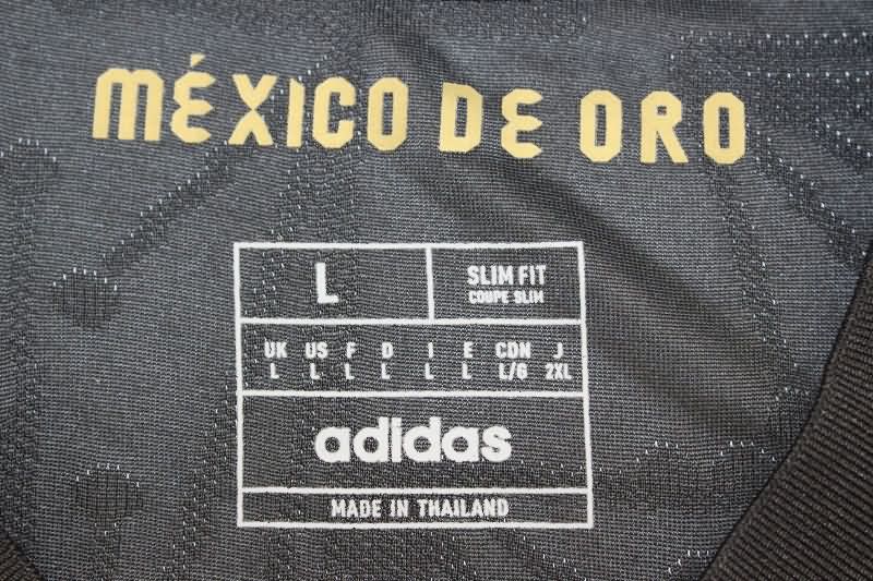 AAA Quality Mexico 2025 Gold Cup Black Soccer Jersey (Player)