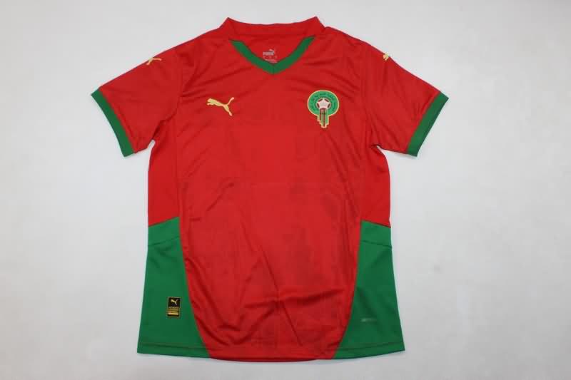 Morocco Soccer Jersey Home Replica 2024