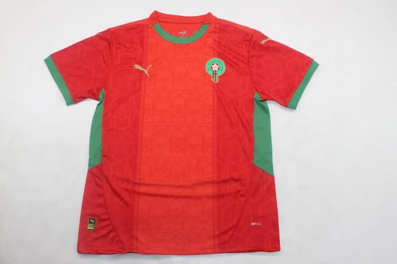 Morocco Soccer Jersey Home Replica 2025