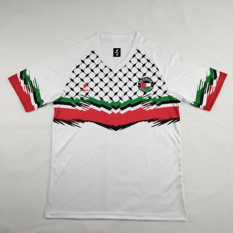 Palestine Soccer Jersey 02 White Replica 2024