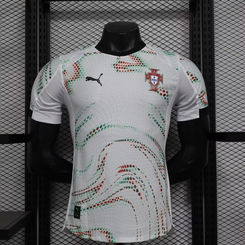 Portugal Soccer Jersey Away (Player) 2025