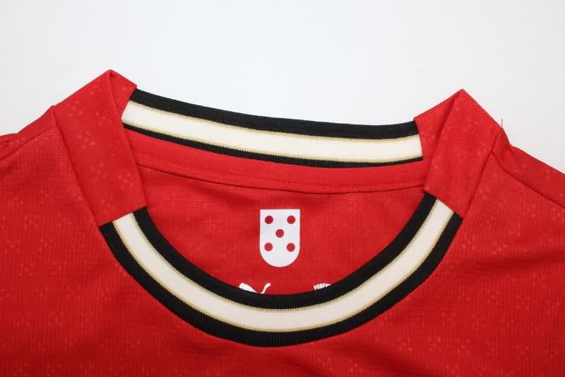 Portugal Soccer Jersey Home Replica 2025