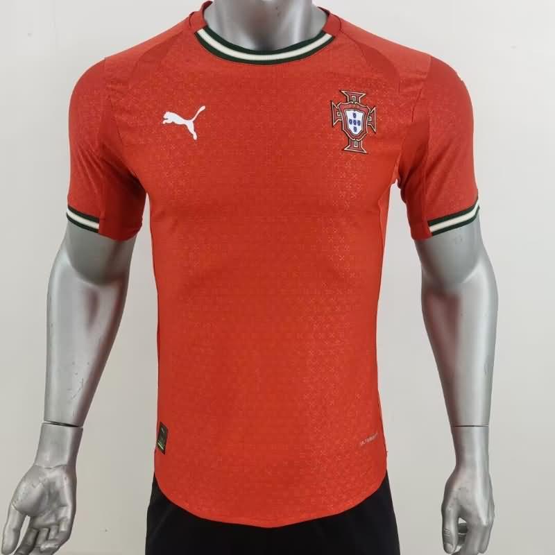 Portugal Soccer Jersey Home (Player) 2025