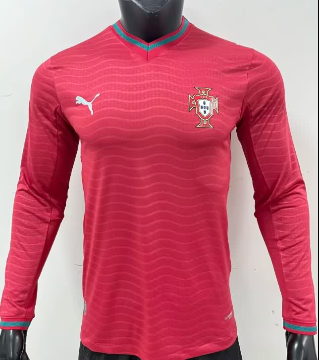 AAA Quality Portugal 2026 World Cup Home Long Sleeve Soccer Jersey (Player) AAA Quality Portugal 2026 World Cup Home Long Sleeve Soccer Jersey (Player)