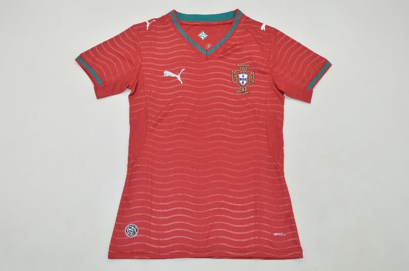 AAA Quality Portugal 2026 World Cup Home Women Soccer Jersey AAA Quality Portugal 2026 World Cup Home Women Soccer Jersey