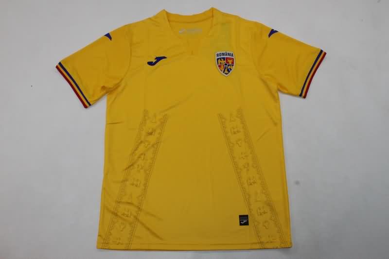 Romania Soccer Jersey Home Replica 2024