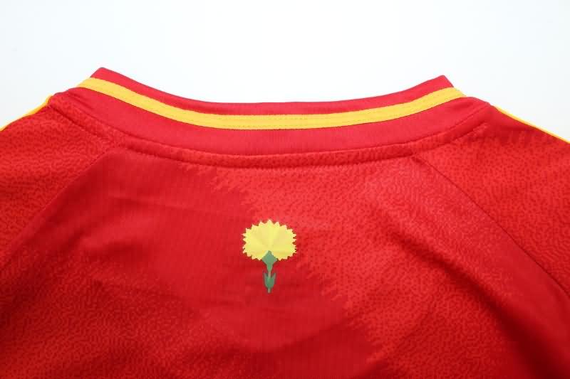 Spain Soccer Jersey Home Long Sleeve Replica 2024