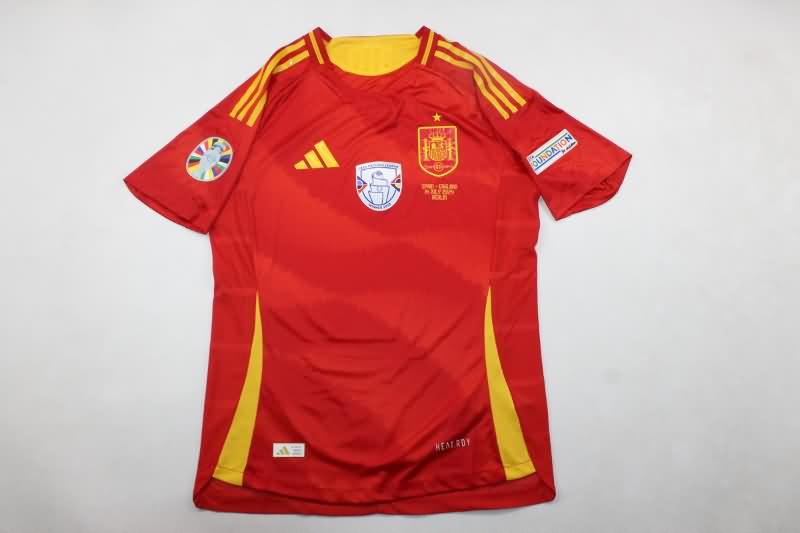Spain Soccer Jersey EURO Final Home (Player) 2024