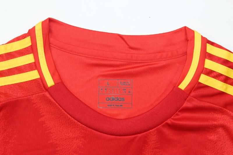 Spain Soccer Jersey Home Women Replica 2024