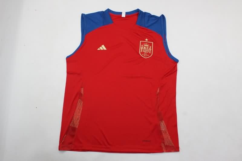 Spain Training Jersey 02 Vest Replica 2024