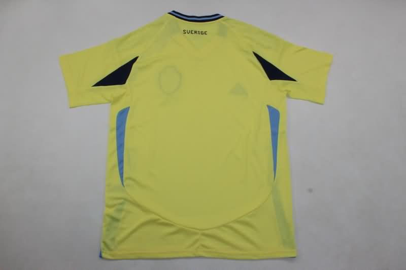 Sweden Soccer Jersey Home Replica 2024