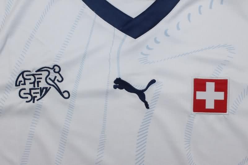 Switzerland Soccer Jersey Away Replica 2024