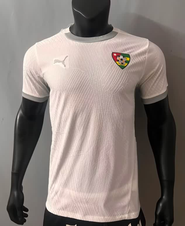 AAA Quality Togo 2026 White Soccer Jersey (Player) AAA Quality Togo 2026 White Soccer Jersey (Player)