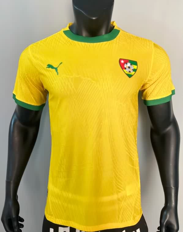 AAA Quality Togo 2026 Yellow Soccer Jersey (Player) AAA Quality Togo 2026 Yellow Soccer Jersey (Player)