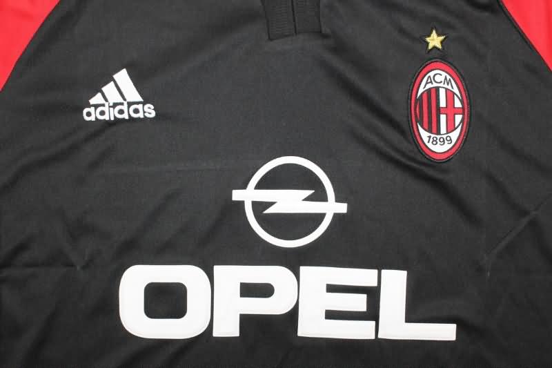 AC Milan Soccer Jersey Third Retro Replica 2000/01