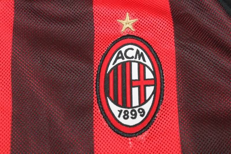 AC Milan Soccer Jersey Home Retro Replica 2002/03