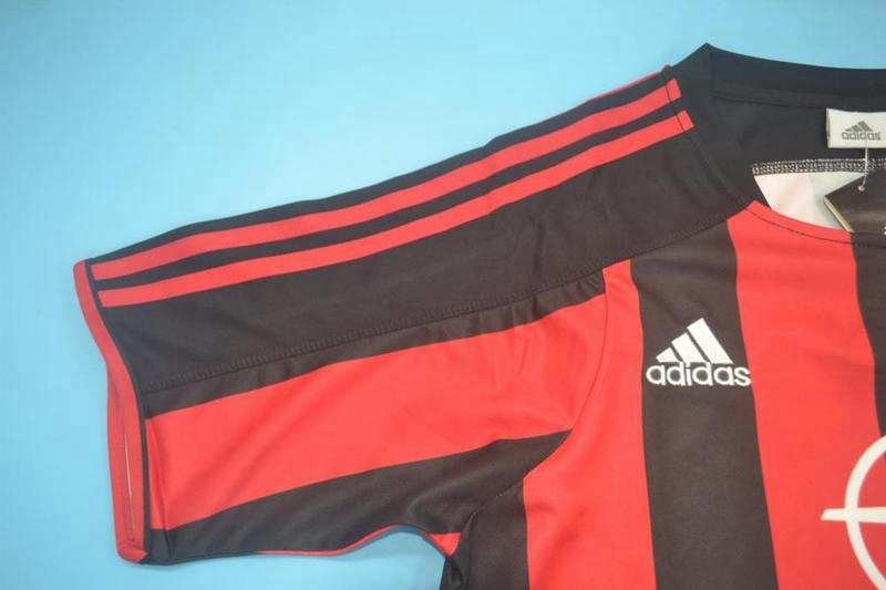 AC Milan Soccer Jersey Home Retro Replica 2003/04