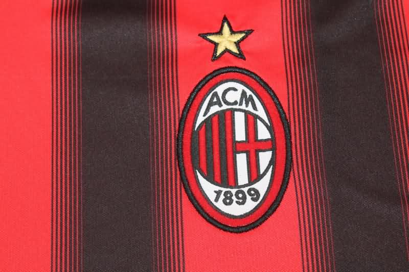 AC Milan Soccer Jersey Home Retro Replica 2004/05