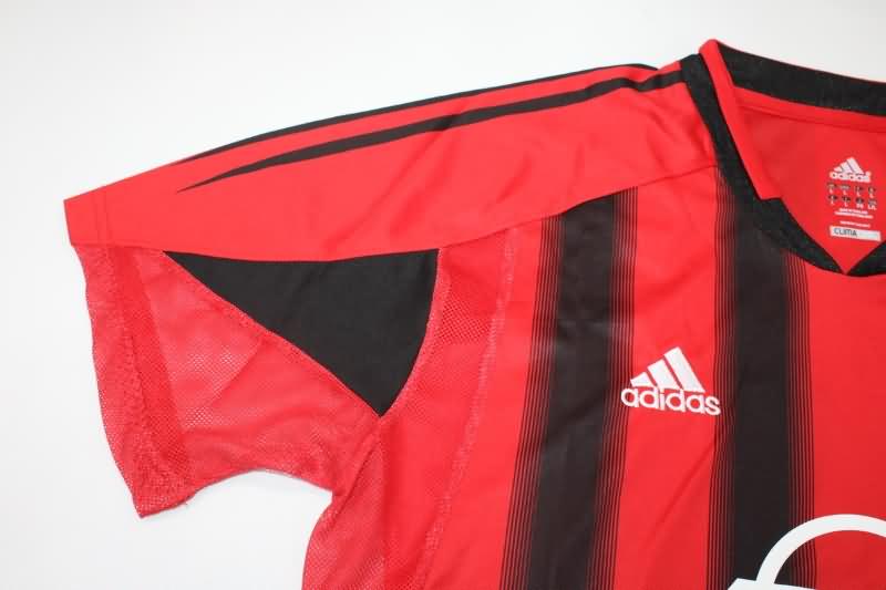 AC Milan Soccer Jersey Home Retro Replica 2004/05