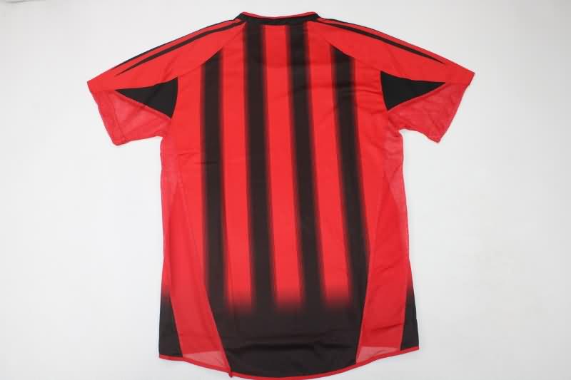 AC Milan Soccer Jersey Home Retro Replica 2004/05