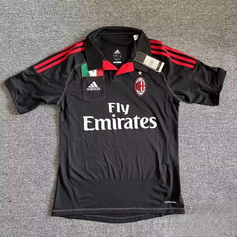 AC Milan Soccer Jersey Third Retro Replica 2012/13