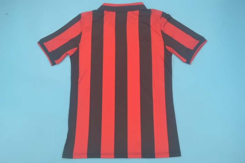 AC Milan Soccer Jersey Home Retro Replica 1991/92