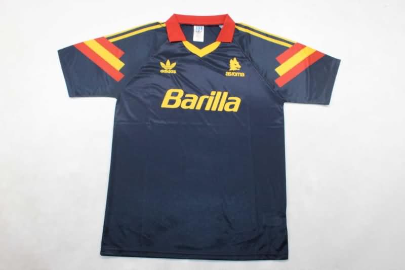 AS Roma Soccer Jersey Third Retro Replica 1991/92