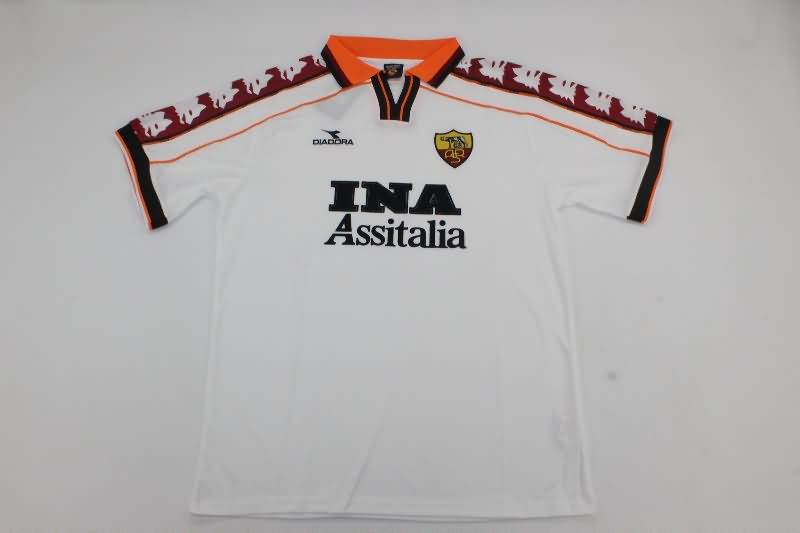 AS Roma Soccer Jersey Away Retro Replica 1998/99