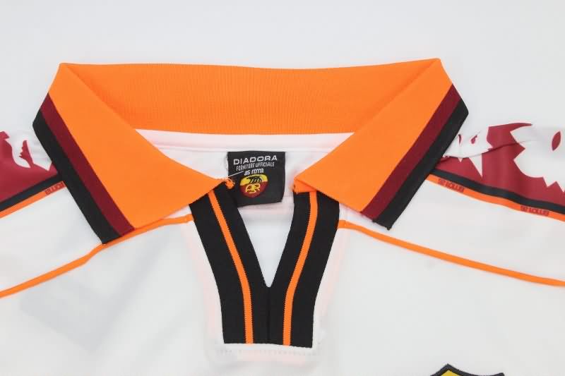 AS Roma Soccer Jersey Away Retro Replica 1998/99