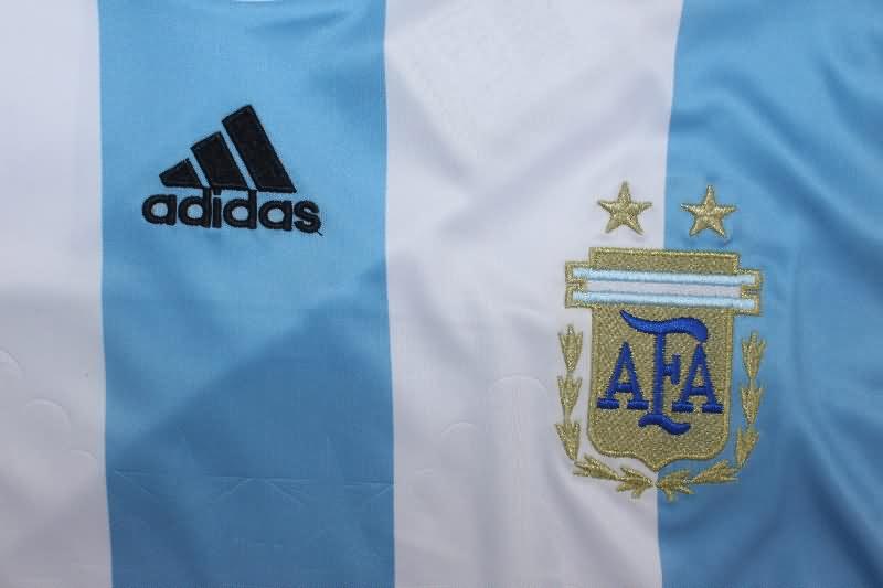 Argentina Soccer Jersey Home Retro Replica 2008/10