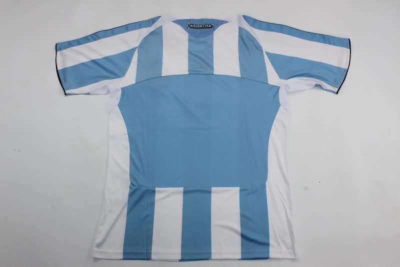 Argentina Soccer Jersey Home Retro Replica 2008/10