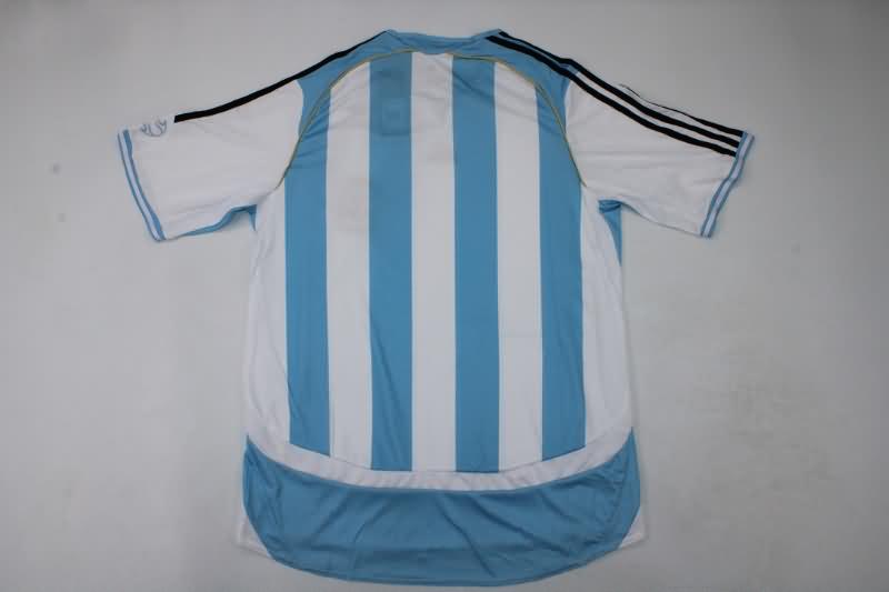 Argentina Soccer Jersey Home Retro Replica 2006