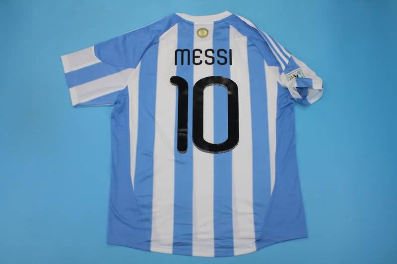 Argentina Soccer Jersey Home Retro Replica 2010