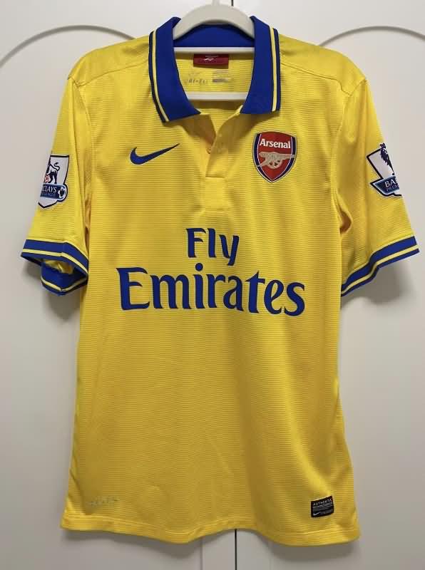 Arsenal Soccer Jersey Away Retro Replica 2013/14