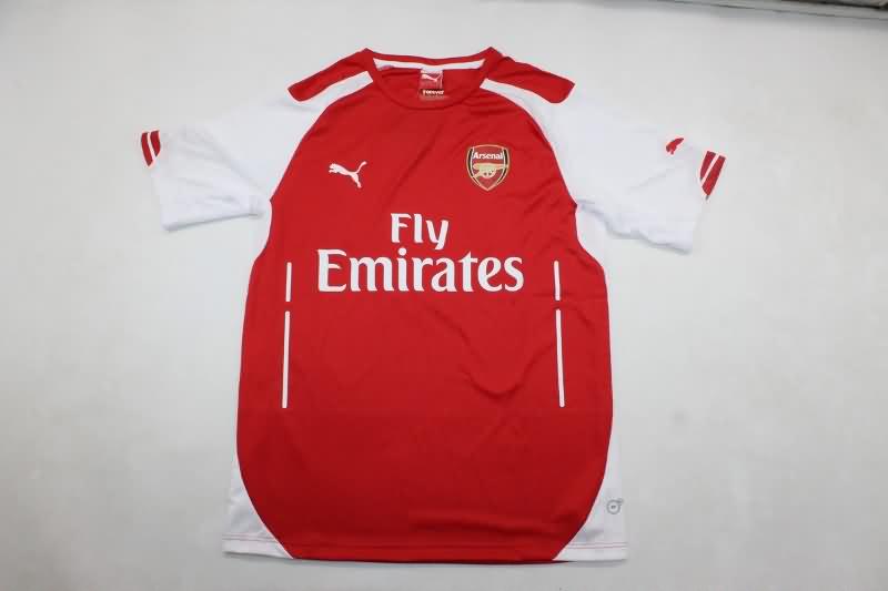 Arsenal Soccer Jersey Home Retro Replica 2014/15