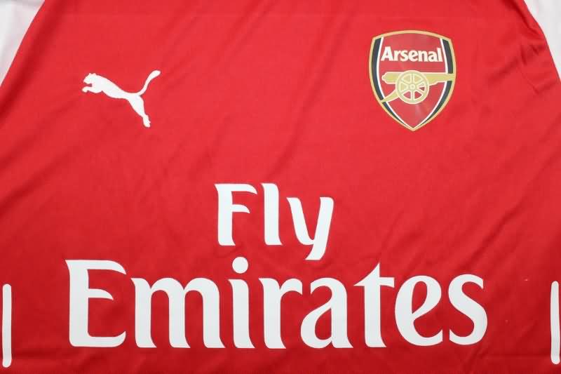 Arsenal Soccer Jersey Home Retro Replica 2014/15