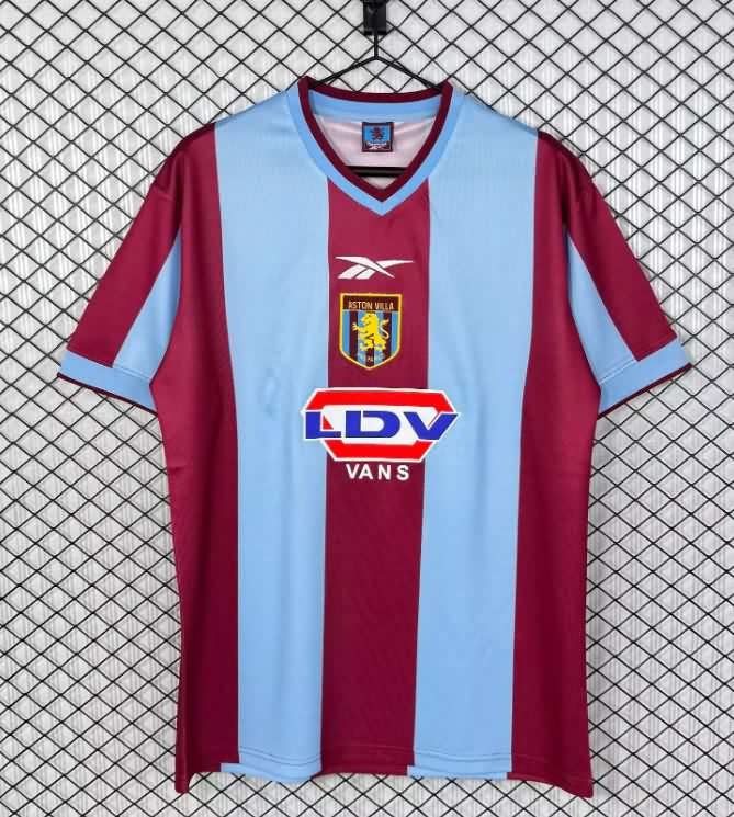 AAA Quality Aston Villa 1999/00 Home Retro Soccer Jersey AAA Quality Aston Villa 1999/00 Home Retro Soccer Jersey