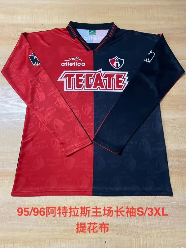 AAA Quality Atlas 1995/96 Home Retro Long Sleeve Soccer Jersey AAA Quality Atlas 1995/96 Home Retro Long Sleeve Soccer Jersey