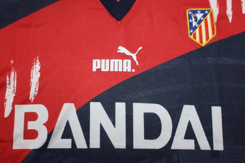 Atletico Madrid Soccer Jersey Away Retro Replica 1996/97