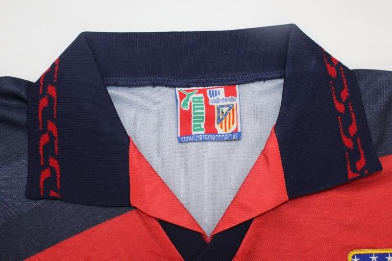 Atletico Madrid Soccer Jersey Away Retro Replica 1996/97