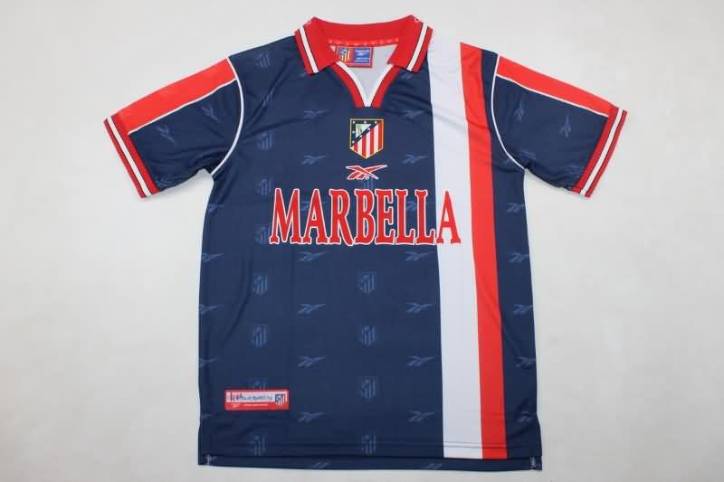 Atletico Madrid Soccer Jersey Away Retro Replica 1998/99