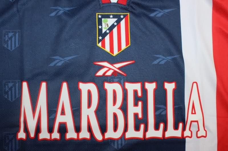 Atletico Madrid Soccer Jersey Away Retro Replica 1998/99