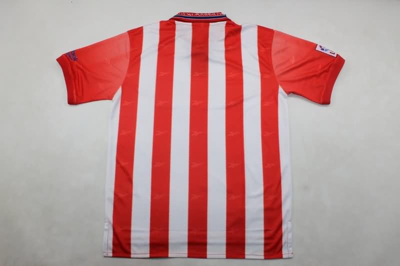 Atletico Madrid Soccer Jersey Home Retro Replica 1998/99