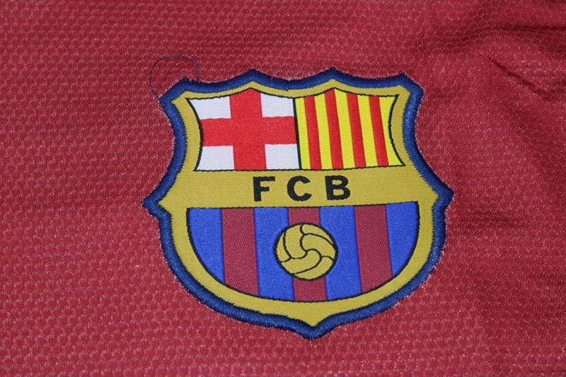 Barcelona Soccer Jersey Home Long Sleeve Retro Replica 2008/09