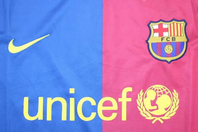 Barcelona Soccer Jersey Home UCL Retro Replica 2008/09